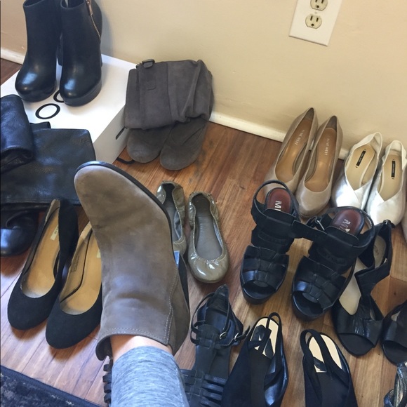 Size 7 heals boots flats sandals Nine West,Cole... - Picture 8 of 8